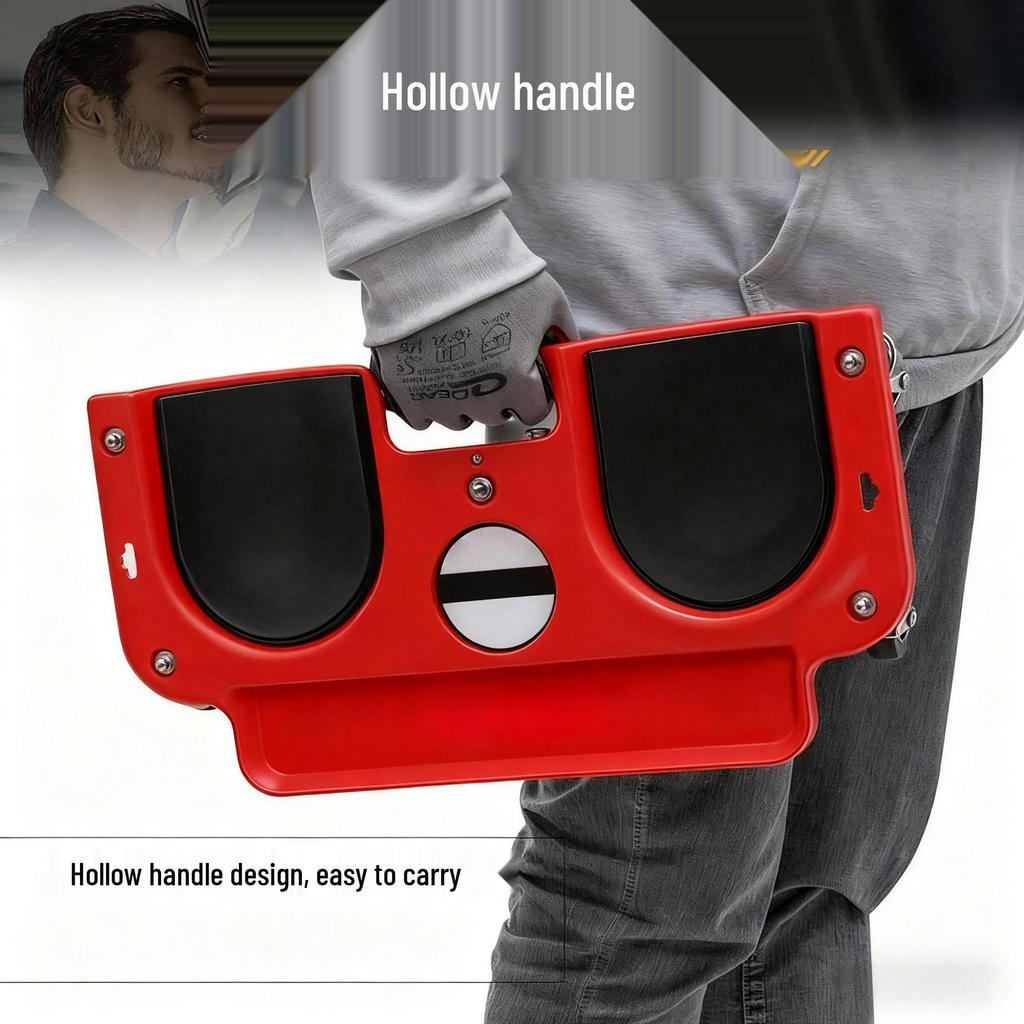Car Repair Knee Pad with Universal Wheels and Multi-Functional Kneeling Board