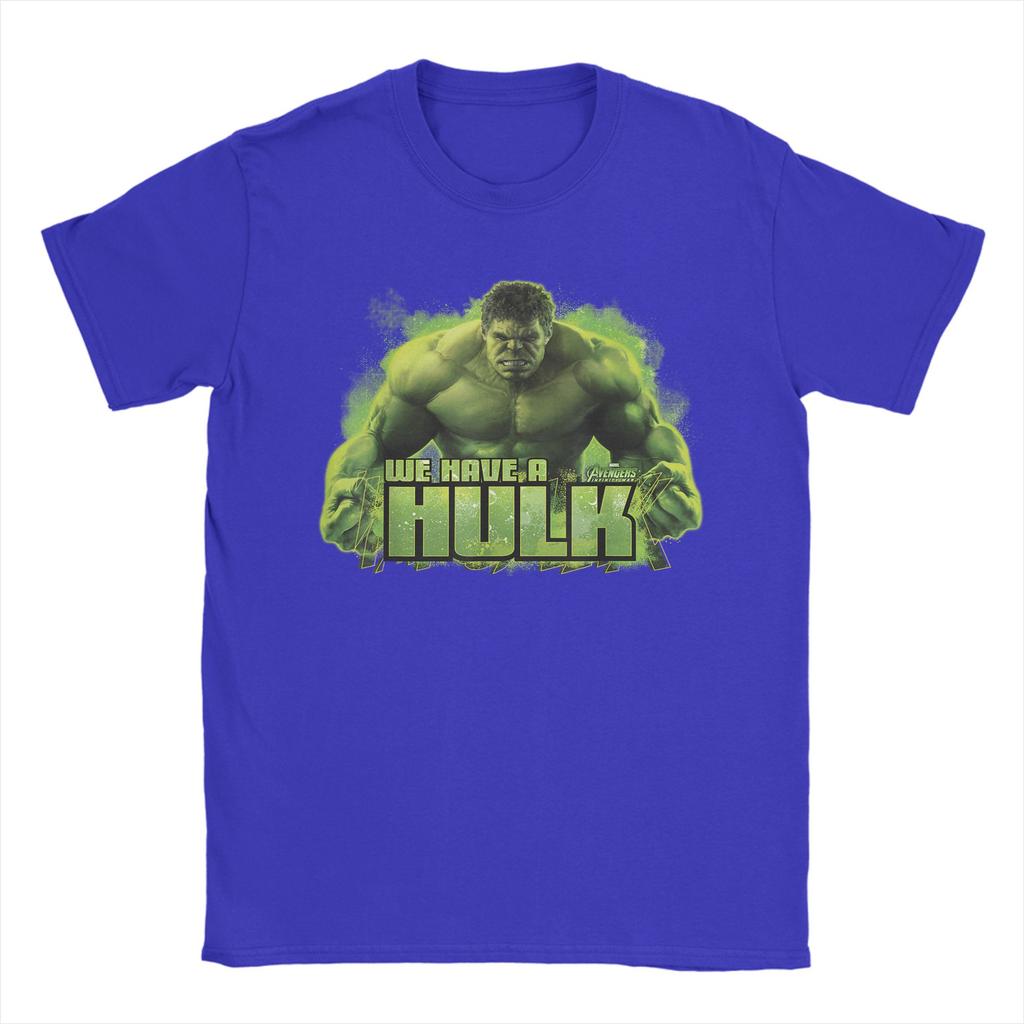Infinity War We Have A Hulk Unisexs T Shirt Novelty Tees Short Sleeve Crew Neck TShirt Cotton Original Tops