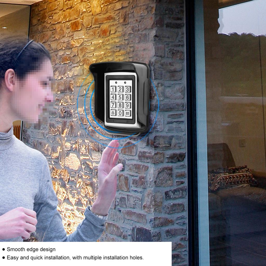 ABS Rain Cover Rainproof Waterproof Shell for Access Control Keypad Controller
