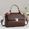 Trendy Street Style Crossbody Bag With Zipper Closure For Casual Outings