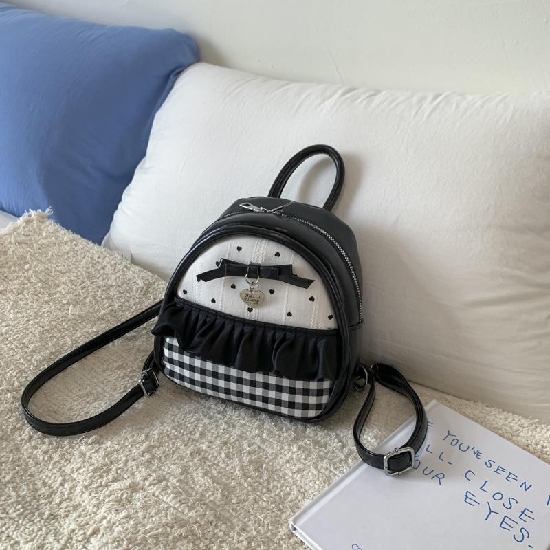 Backpack Women's Fashion Niche Sense Leisure Student Class School Bag Street Trend High Value Travel Backpack