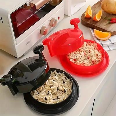 Tritatutto per pollo, tritatutto per carne di pollo, tritatutto per carne lavabile manuale, tritacarne riutilizzabile, tritacarne creativo per pollo, tritacarne per carne