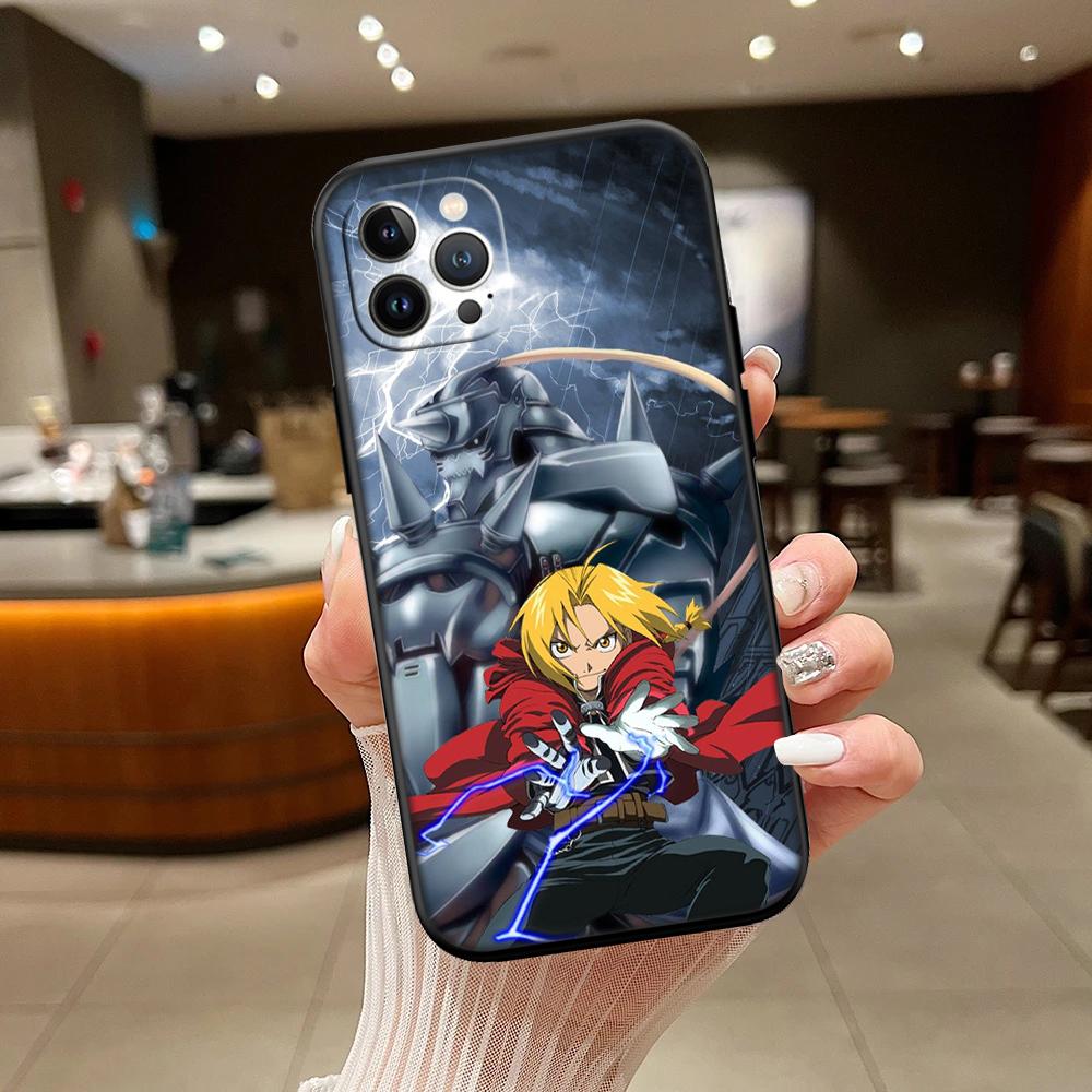 RA13 Fullmetal Alchemist Phone Case for Samsung Galaxy S20 S21 S22 Ultra FE + Plus A21S A22 A24 A25 A26 A30 A30S A31 Galaxy S22 Ultra 5G