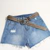 Luxury Waist Belt Engraved Buckle Waist Chain Vintage Metal Buckle Belt  for Jeans