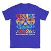 Cruise Squad 2026 T-Shirt Summer  Hip Hop T-Shirts Unisex 100 Cotton O-Neck 4XL 5XL 6XL Top Tees Short Sleeve Street Style Tshirt