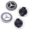 Hots Kovový plochý znak na kapotu auta Přední odznak Logo Samolepka Pro Mercedes Benz W212 W213 W205 W177 W247 W176 CLS CLA CLK CLG GLS