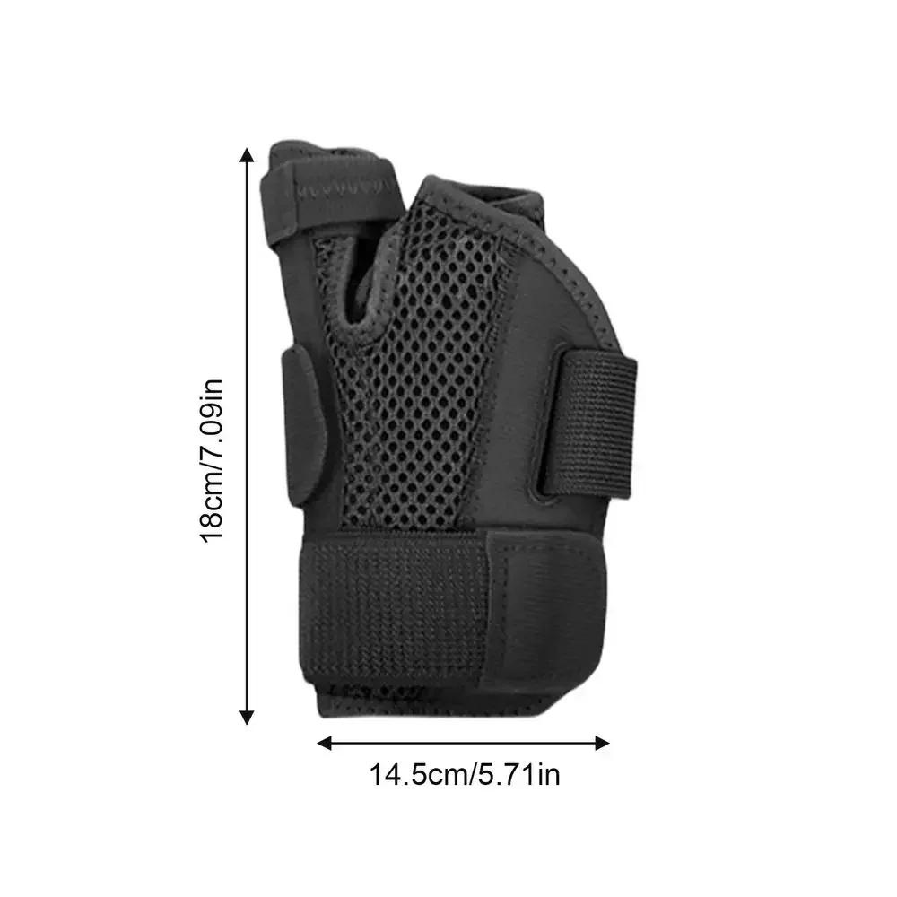 Flexible Splint Wrist Thumb Support Brace for Tendonitis Arthritis Breathable Thumb Protector Guard Fits Right and Left Hand