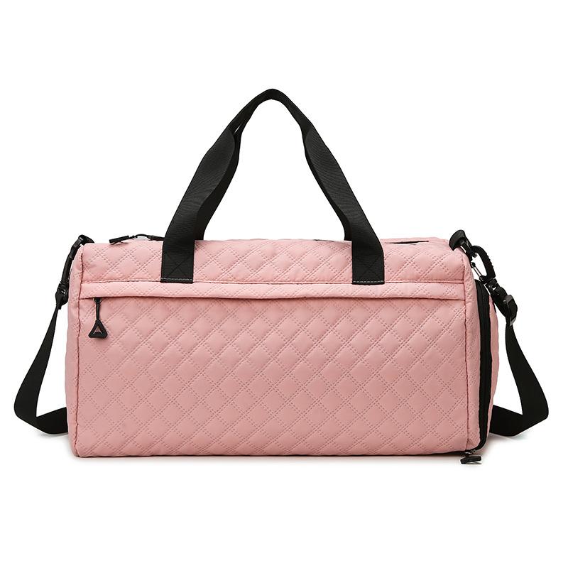 New travel bag women's portable large-capacity fitness bag sports training bag dry and wet separation portable duffel bag