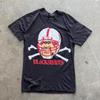 Vintage 90s Nebraska Huskers Blackshirts Herbie Helmet T-Shirt