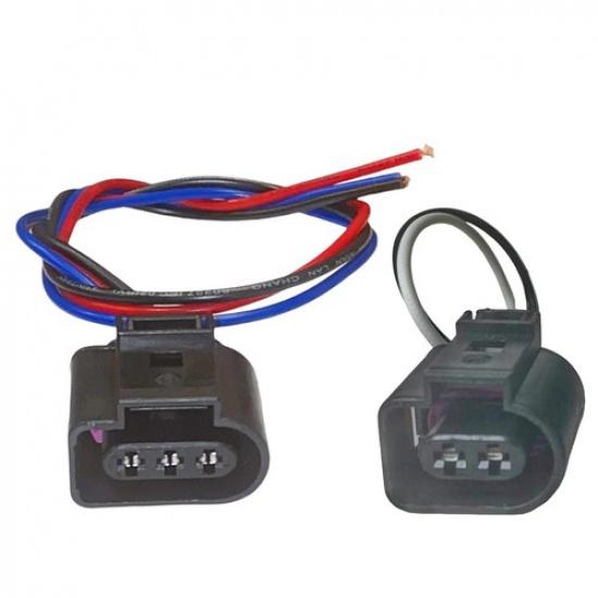 2x Trans Output/Input Vehicle Speed Sensor Connectors Fits Beetle Golf Jetta