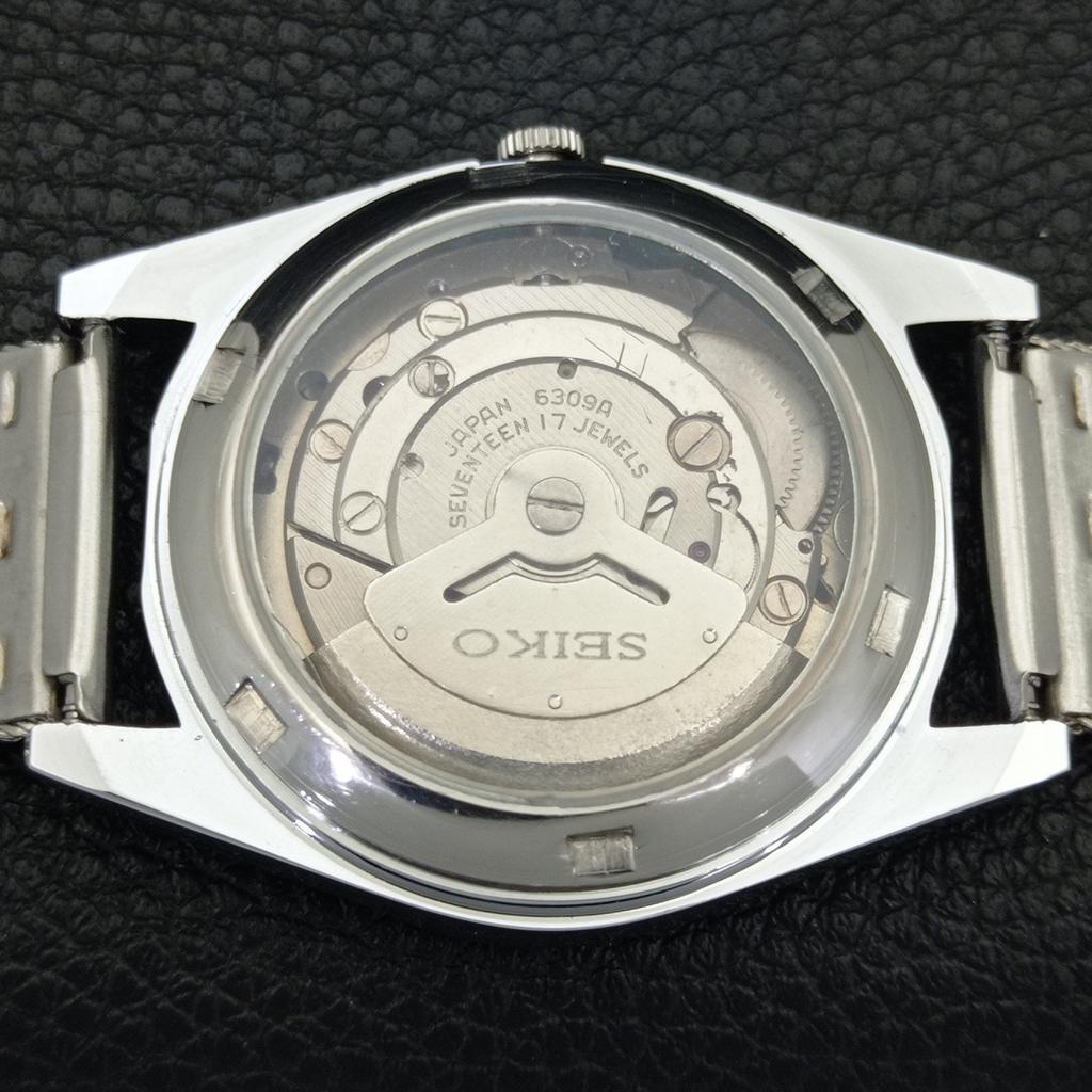 REFURBISHED VINTAGE SEIKO 5 AUTOMATIC 6309A JAPAN MENS ARABIC WATCH A441431-5 Sk-a441431