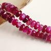Handmade Natural Agate Faceted Octagonal Beads Necklace - Fashion Jewelry Accessory