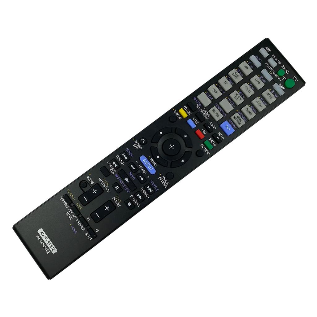 Remote Controller For RM-AAP078 AAP080 Home Theaters Wide Compatibility Easy Setups Instantly Use Not Need Pairing