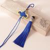 Handmade Chinese Knot Tassel Gourd Charm - DIY Car Hanging Ornament & Musical Instrument Accent