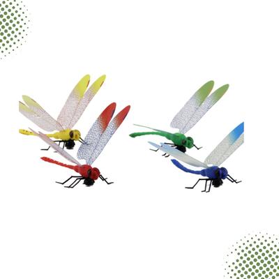 10Pcs Magnetic Refrigerator Dragonfly Stickers Creative Fridge Magnets Home Decoration Colorful Lovely Refrigerator Magnetic