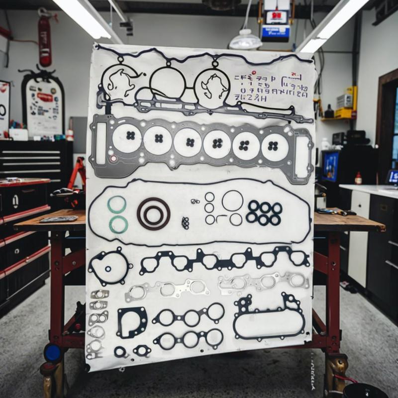 1FZ FI Complete Engine Cylinder Head Gasket Repair Kit 04111 66054 Overhaul Full Gasket Set For Automobiles