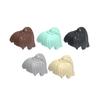MOC City Building Blocks Procurement Products Body Character Accessories Colorful Hair Mini Bricks Compatible Toys Gift K075 DIY