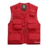 Spring and Autumn Men's Leisure Outdoor Unloadable Multifunctional Reporter Travel Photography Mesh Quick-drying Fishing Vest Men