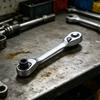Chrome Vanadium 1/4 Inch Double Ended Ratchet Wrench 72 Tooth Quick Action