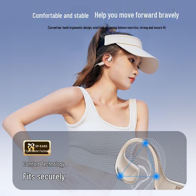 Philips TAQ4320 Bone Conduction Open-Ear Sports Neckband Earphones