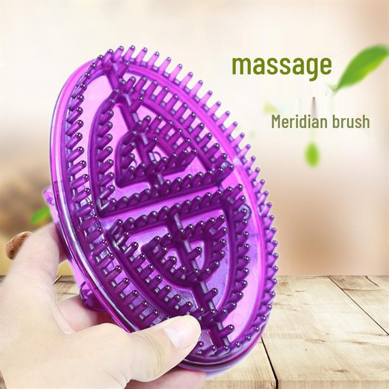 Scorpio Silicone Meridian Massage Brush - Full Body Sculpting & Slimming Tool with Essential Oils