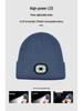 Multifunctional Luminous Bluetooth Music Hat with LED Charging