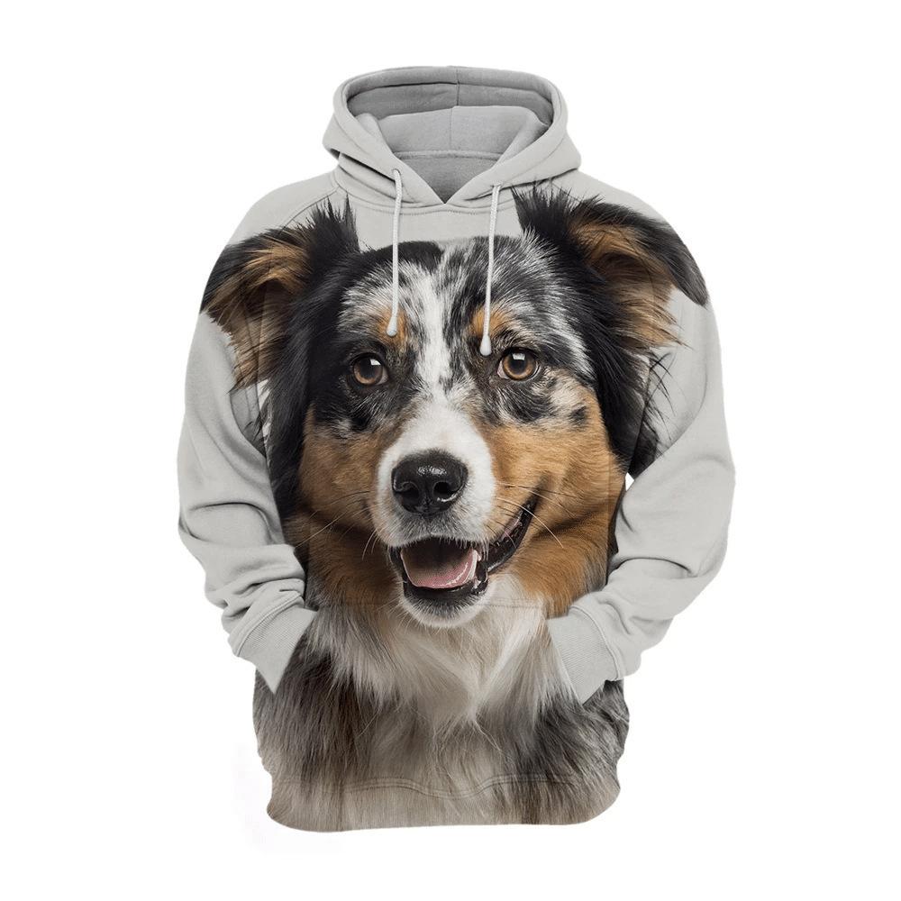 Herren 3D-Druck Hund Hoodie Hoodie für Herbst und Winter Ist Modisch, Vielseitig und Bequem Hoodies & Sweatshirts (Herren)