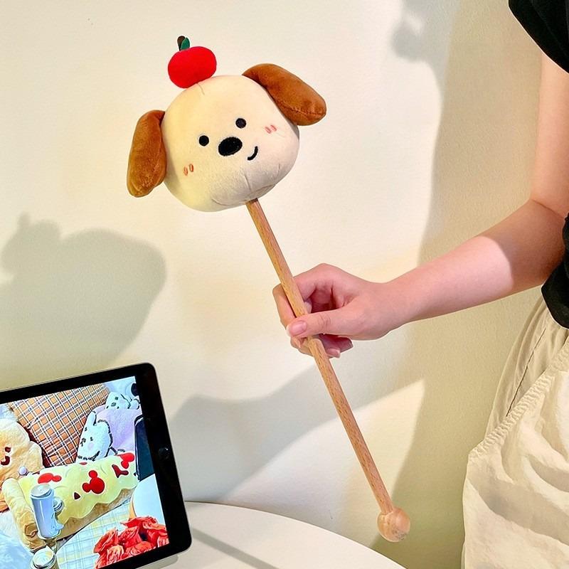 Adorable Cartoon Plush Massage Hammer Handheld Neck Shoulder Meridian Massager For Wholesale Markets