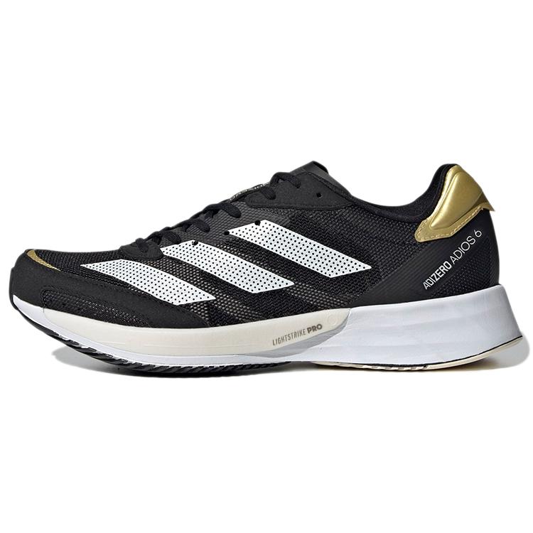 

Новые женские кроссовки Adidas Adizero Adios 6 черно-золотистый металлик H67511 36.5