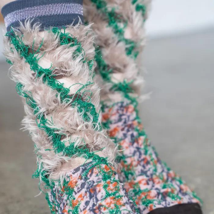 Lesser Tail Socks - Beige [CQ-CT-25-1-IW5M-033]