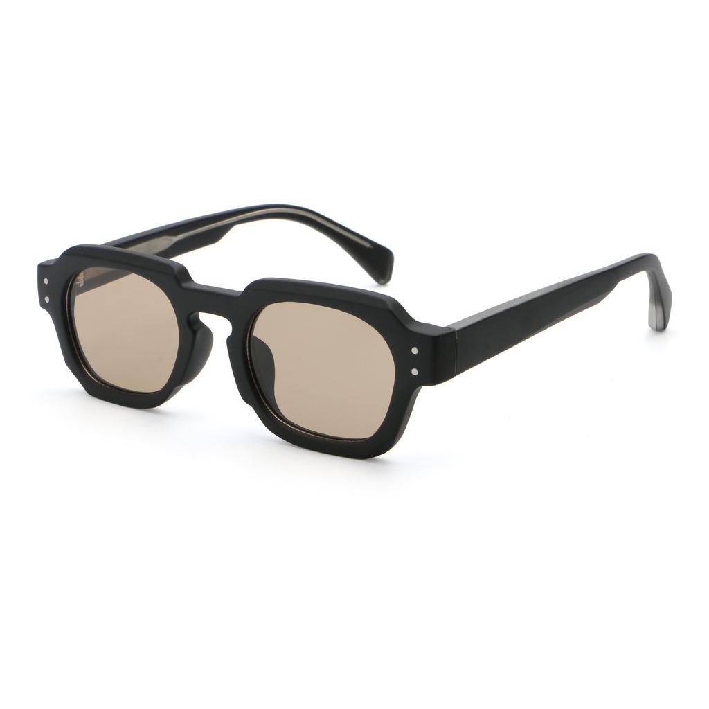 Women's Trendy Square Frame Pin-In Sunglasses - European & American Street Style