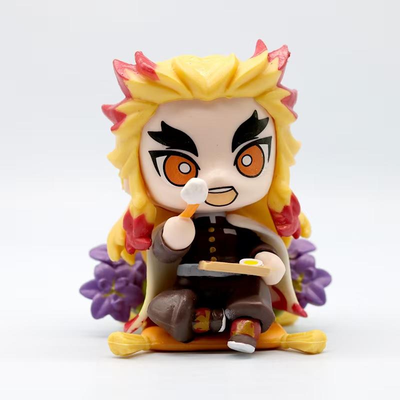 Demon Slayer Tanjiro Kamado Nezuko Anime Zeichentrickfigur Blindbox Kreative Personalisierte Statue Modell Ornament Überraschungsgeschenkbox