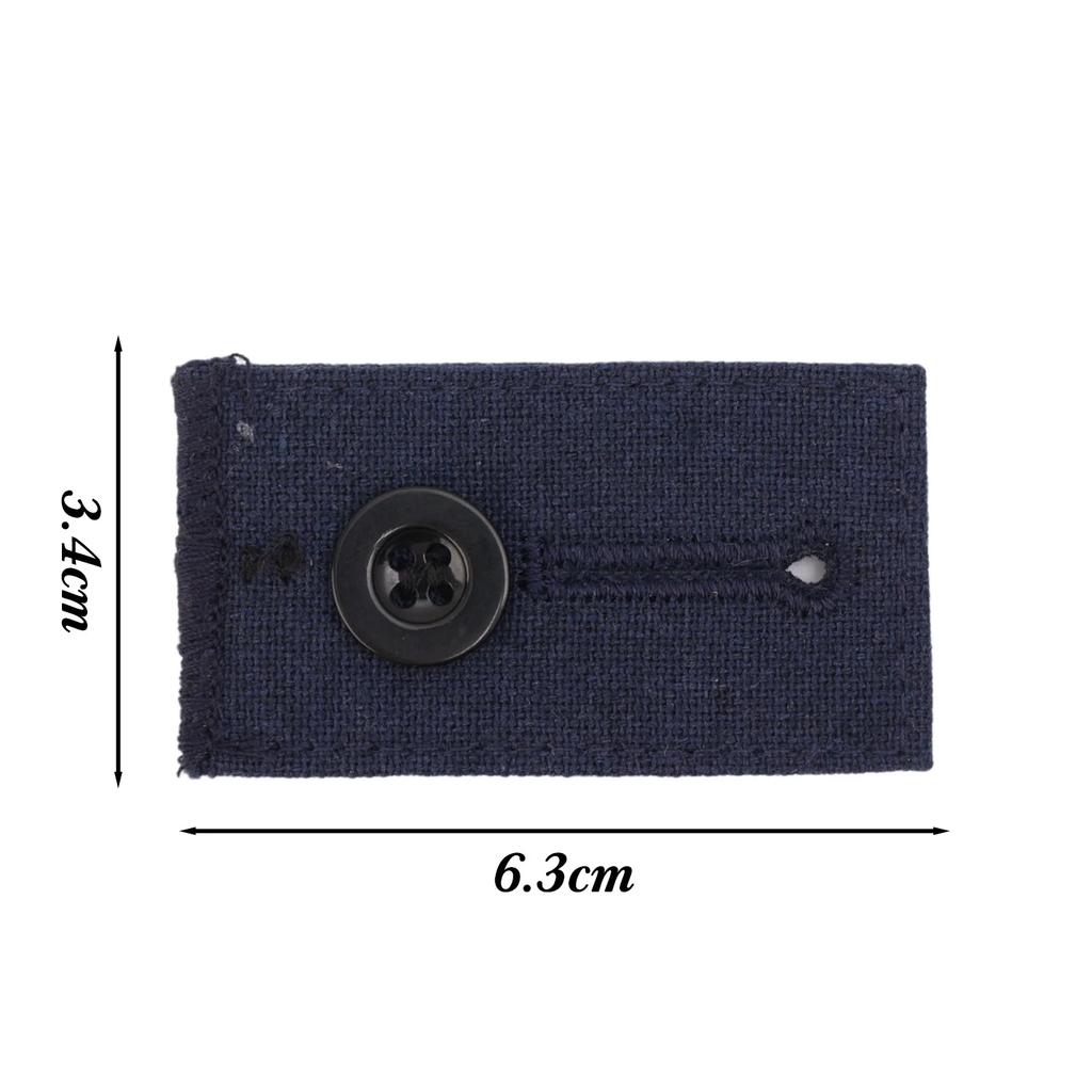 1Pc Jeans Waist Extension Buckle Unisex Waistband Extender Button Pant Elastic Extender Button Waist Belt Extension Buckle New