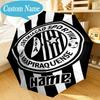 Custom Name Umbrella Juventus Sportive Umbrella 8-Frame for Travel, Camping, Casual Lightweight Portable, Essential for Family Gifts