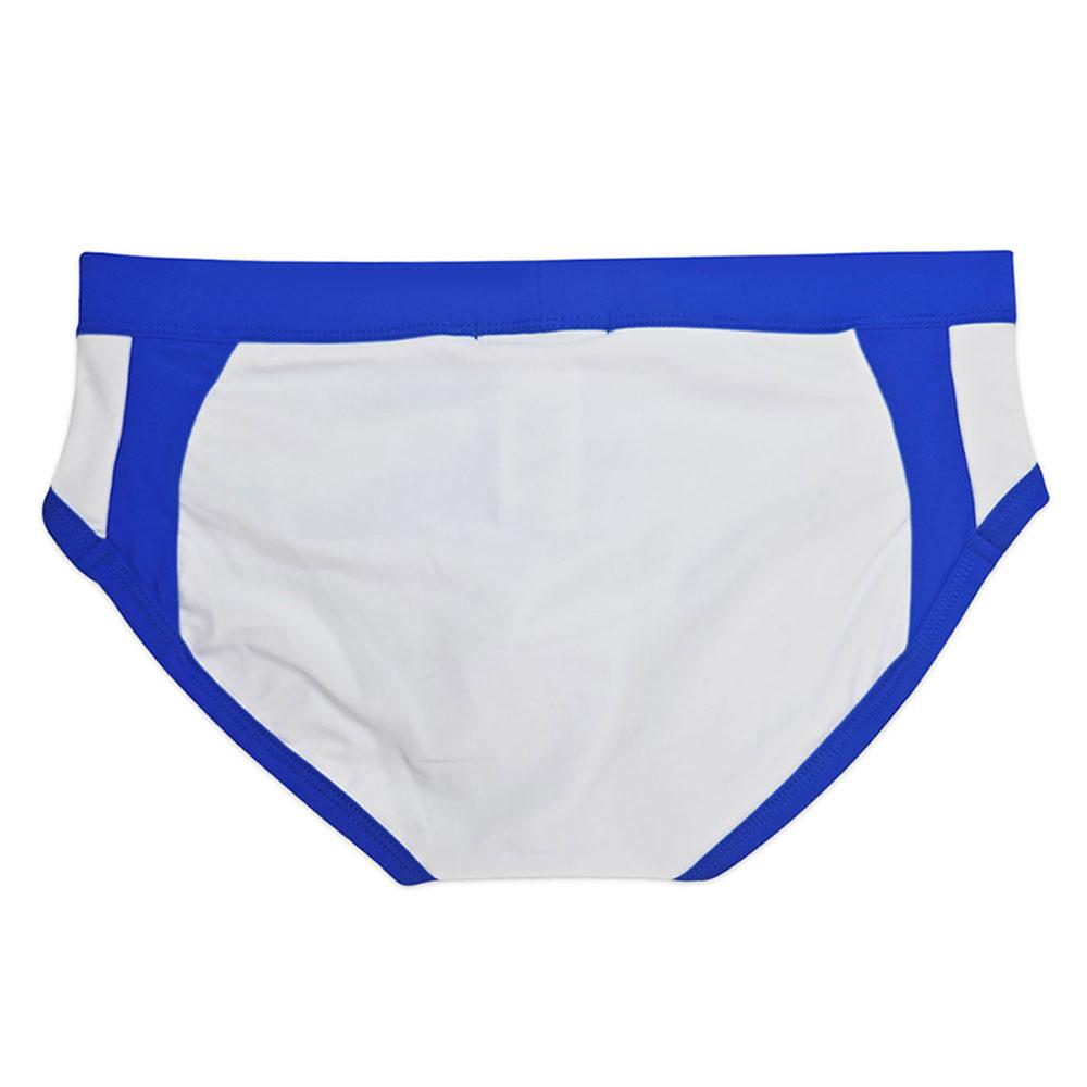 Heren Laag Uitgesneden Zwembroek Nylon Mesh Paneel Sneldrogend Elastische Contour Zakje Sexy Kleurblok Zwemkleding Voor Mannen