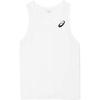 Camiseta de Tirantes para Correr de Cuello Redondo sin Mangas con Estampado de Logo para Hombre tops Blanco XT1038-01