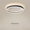 Nordic Ring Led Up and Down Glow Ceiling Light Dimmable for Dining Living Room Bedroom Aisle Home Decor Indoor Lighting Fixture