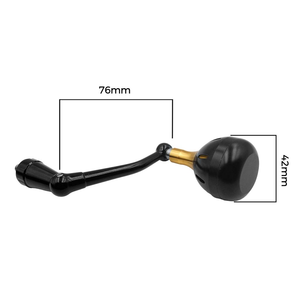 JINOHNAMILL 76mm Power Handle for Penn Spinfisher 8500SS Saltwater Reel (Plug and Play)