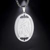 Edelstahl Glück Arabischer Gott Allah Anhänger Halskette Für Mode Männer Frauen Islamisches Charm Islam Muslim Choker Schmuck Geschenke