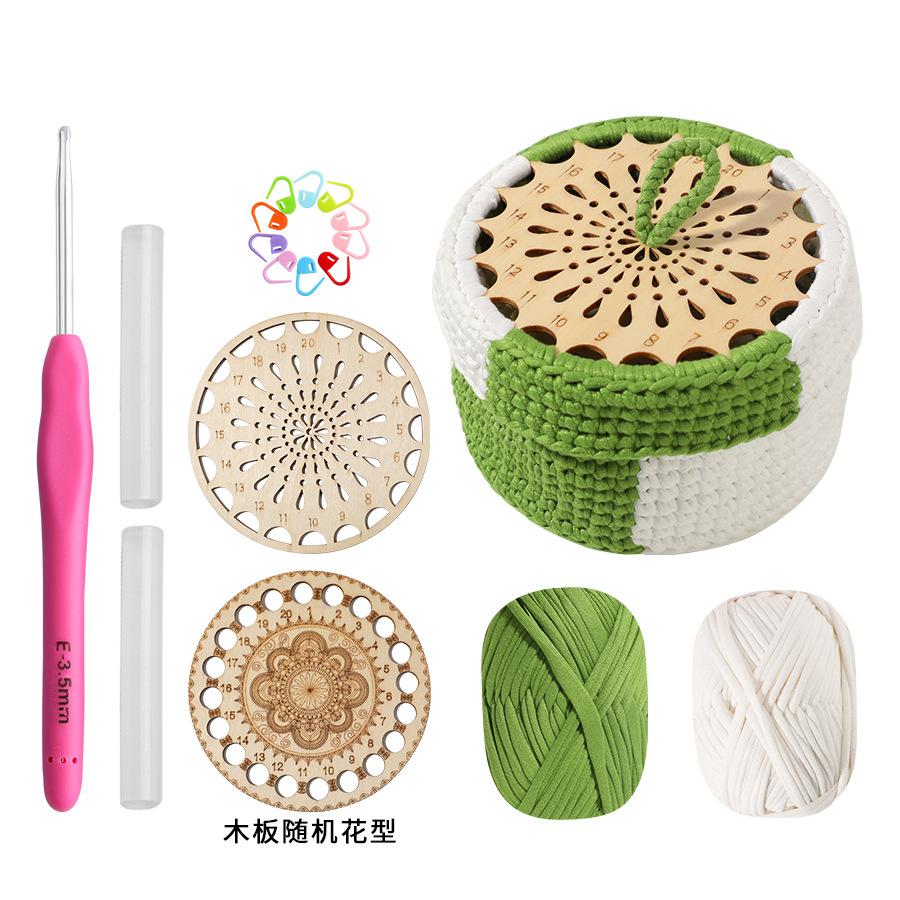 Handmade DIY Wool Ball Doll Crochet Material Package Crochet Material Package Wool Knitting Set