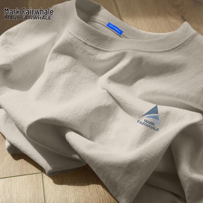 Mark Fairwhale Men s 2025 Summer Loose Fit Cotton T-Shirt M