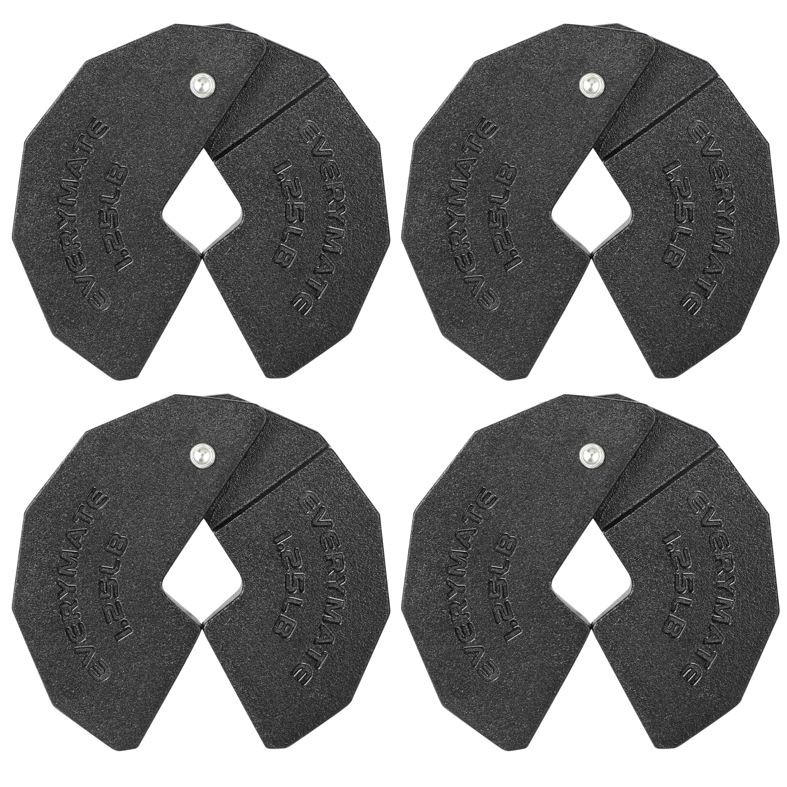 

EVERYMATE Dumbbell Fractional Weight Weight for Weight Clip for Dumbbells Designed for Dumbbell Micro Modification Plate for Dumbbells and Barbell чёрный