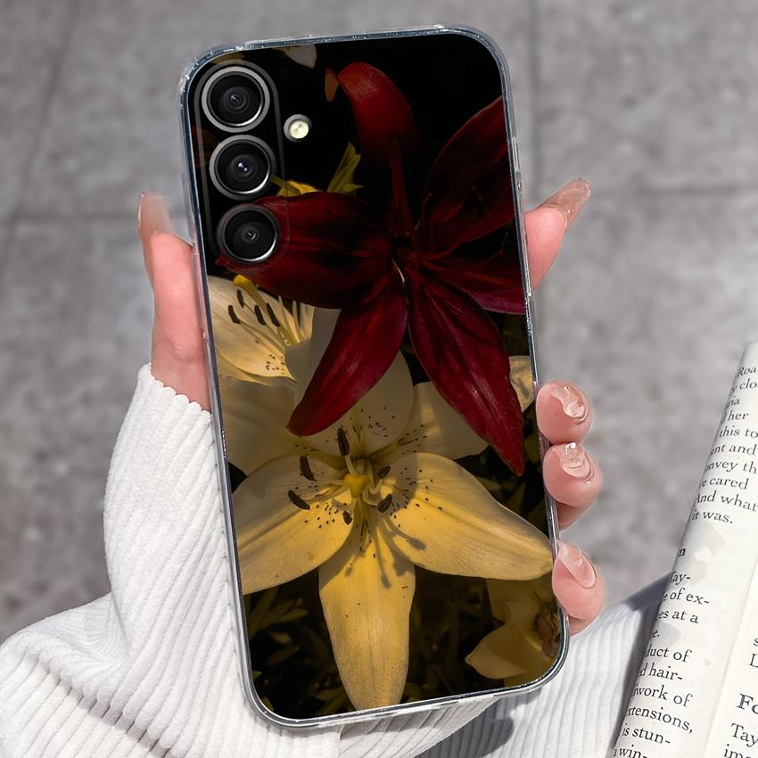 Casing For Samsung A16 A17 A15 A14 A13 A12 A10 A26 A25 A24 A23 A22 Phone Cover Cute Penguin Pattern Transparent Silicone Shell For Samsung Bumper Case