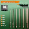 S2 Strong Magnetic Hex Socket Bit - High Strength, Shock Resistant for Hand Drills and Electric Screwdrivers