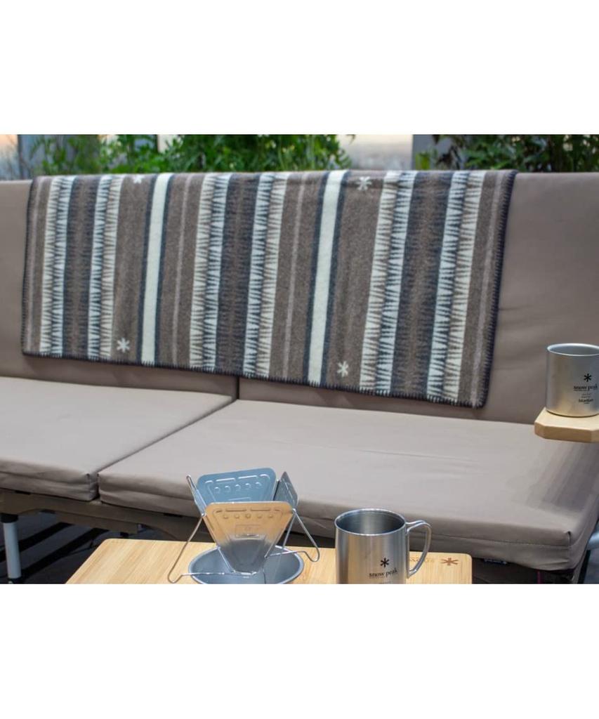 Snow Peak MUCHACHO DECKE EINS BRN XL SP×PENDLETON