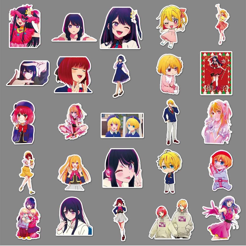 50 Pictures of Kids I Pushed Graffiti Cartoon Cartoon Stickers Decorative Water Cup Suitcase Stickers