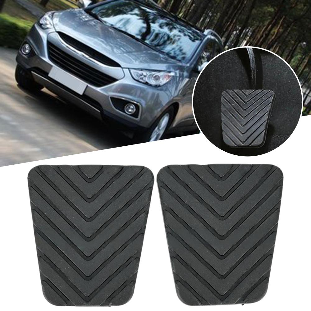 32825-36000 For Hyundai IX35 K Foria Optima 2.17*2.52inch 2pcs Car Optima Brake Clutch Pedal Pad Auto Rubber Suitable Tools O8B0