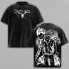 Hot Anime DEATH NOTE Yagami Light Ryuk Graphic Tee Men Oversized Clothing Washed Cotton Tshirt Casual T-shirt Harajuku T Shirt