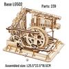DIY Wooden Owl Clock Train Model - Creative Assembly Toy & Password Box