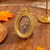 Gold Vintage Photo Frames Retro Photo Display Holders Exquisite Resin Picture Frame  Birthday Gift